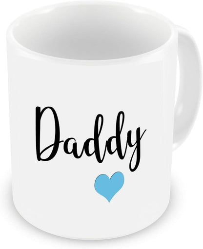 Set of 2 Mummy Daddy Mugs - Couples Coffee Mug Set, Ideal for Baby Shower, Christmas, New Year's Gift, Birthday Present