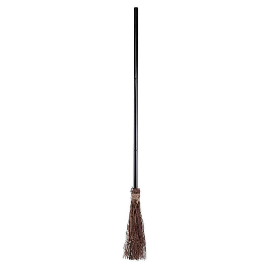 Evil Witch Broomstick: Large Lightweight Broomstick Perfect for Halloween Costume Parties, Fancy Dress, or Decorations for World Book Week Outfits