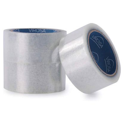 Heavy Duty Clear Packing Tapes - 48mm x 66m (3 Rolls)