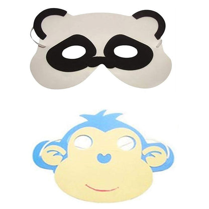 Foam Animal Masks for Kids: 20 Assorted Masks Perfect for Parties and Dress-Up Fun!